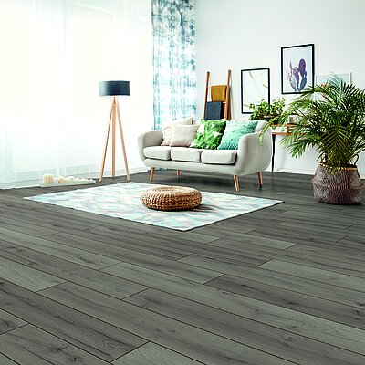 Laminat Express Century Eiche Grau