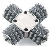 FLEX HM-Fräser D80 "Form spitz"