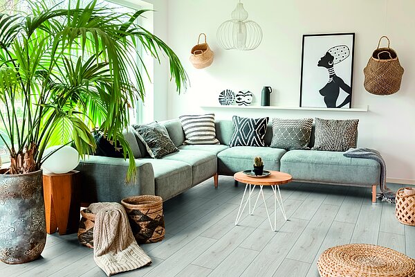 Laminat Express Trend Eiche Weiß