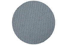 Klett-Schleifgitter, Ø 225 mm