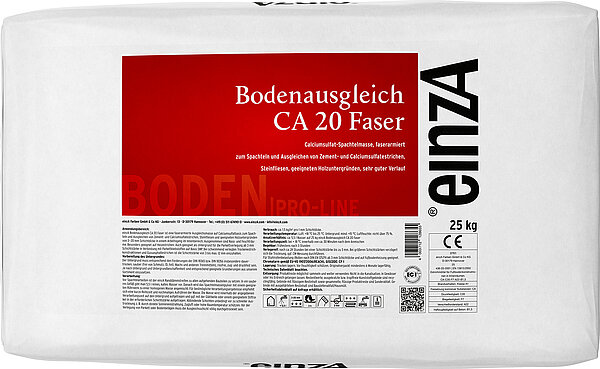 einzA Bodenausgleich CA 20 Faser