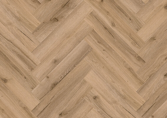 einzA Designbelag Herringbone Eiche Norderney