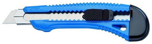 Abbrechmesser breit, 18 mm, mit Metallführung