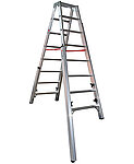 Alu-Stufentreppenstehleiter