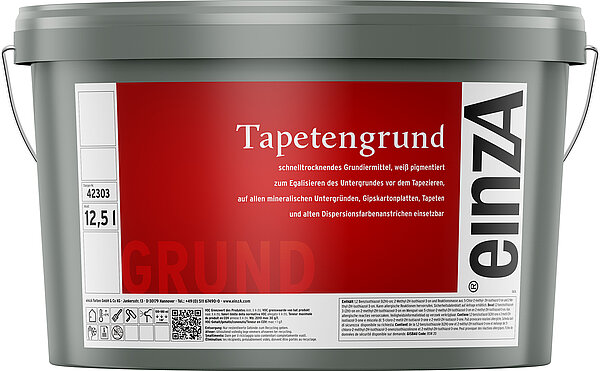 einzA Tapetengrund weiß