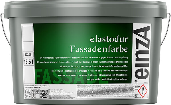 einzA elastodur Fassadenfarbe