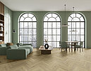 einzA Designbelag Herringbone Eiche Langeoog