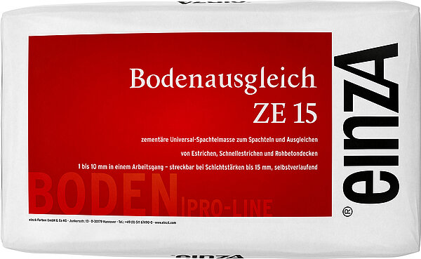 einzA Bodenausgleich ZE 15