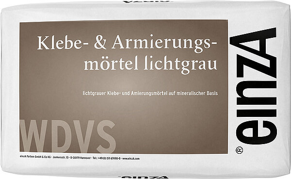 einzA Klebe- und Armierungsmörtel lichtgrau