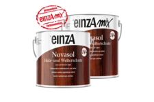 einzA Novasol Holz- und Wetterschutz Lasur und Farbe für außen