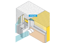 APU Teleskop Gewebeleiste W30-24 Plus RAL 7016