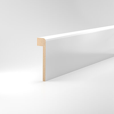 Abdeckleiste weiß