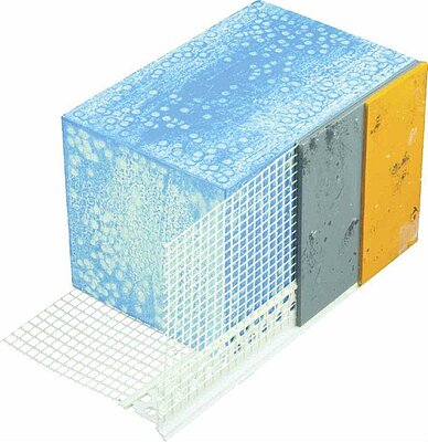 Tropfkantenprofil, 10 x 10 cm