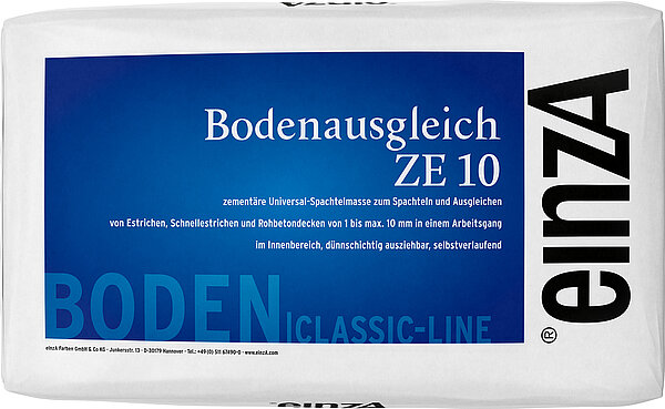 einzA Bodenausgleich ZE 10
