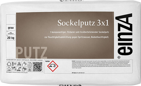 einzA Sockelputz 3x1