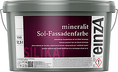 einzA mineralit Sol-Fassadenfarbe