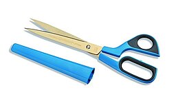 Tapezierschere Optima plus Goldcut gezahnt