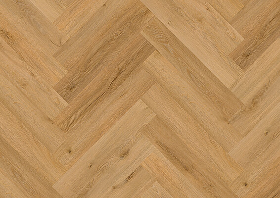 einzA Designbelag Herringbone Eiche Fehmarn