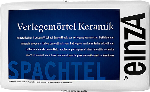 einzA Verlegemörtel Keramik