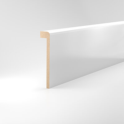 Abdeckleiste weiß