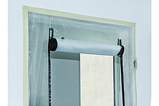 Folientür mit Reißverschluss U-Form