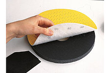 Gepolsterter Adapter für Klett-Papier