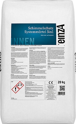 einzA Schimmelschutz Systemmörtel 3in1