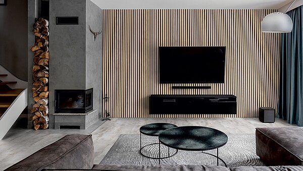 Akustik-Paneele 1-Side Eiche Tiber