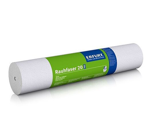 ERFURT Rauhfaser 20 fein weiß