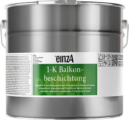einzA 1-K Balkonbeschichtung