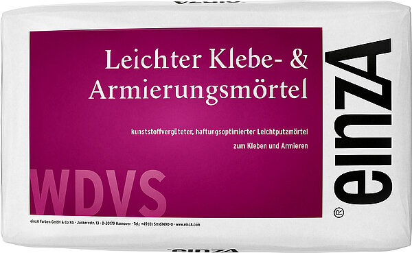 einzA Leichter Klebe- und Armierungsmörtel