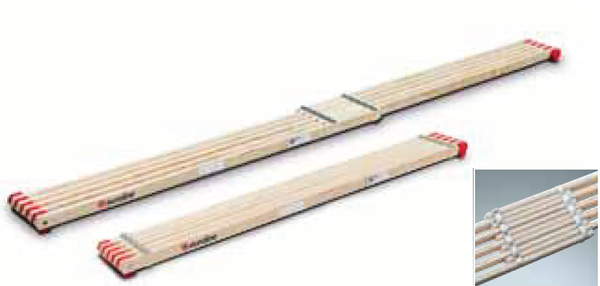 Holzbohle, ausziehbar