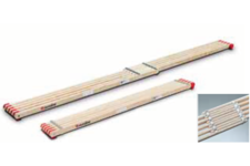 Holzbohle, ausziehbar