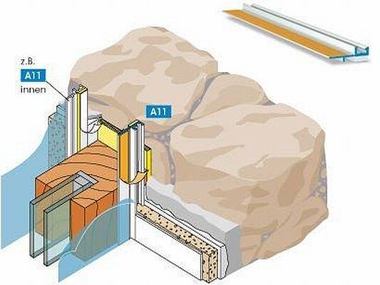 APU Anputzleiste Mini A11-2400