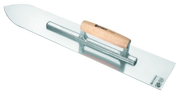 Edelstahl-Glättekelle "Schwertform"